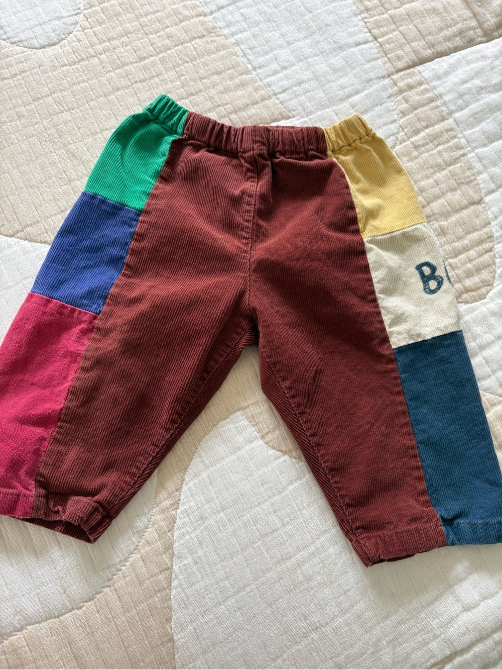 Bobo Choses Colourblock Corduroy Pants - Multicolor